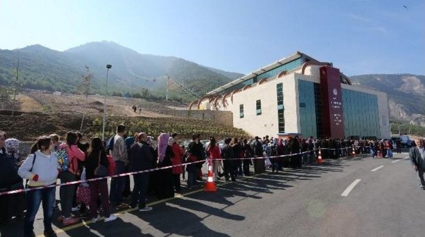 Denizli&rsquo;de Teleferiğe Yoğun İlgi