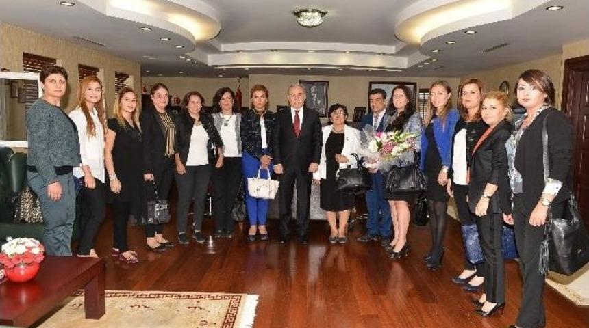 Kent Konseyi Kadın Meclisi&rsquo;nden Vali B&uuml;y&uuml;k&rsquo;e Ziyaret