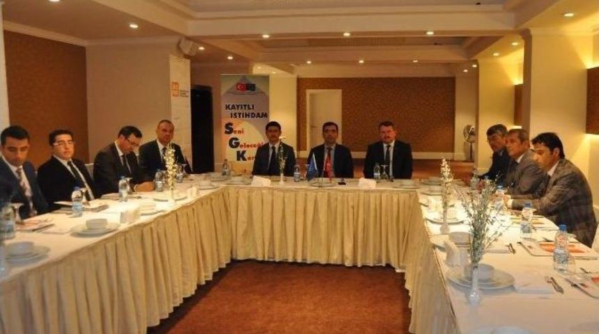 &ldquo;etkin Rehberlik Ve Denetim Yoluyla Kayıtlı İstihdamın Teşviki Projesi"