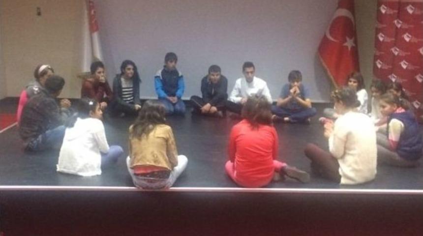 &Ccedil;ocuk Evleri Koordinasyon Merkezi&rsquo;nde Tiyatro Kursu