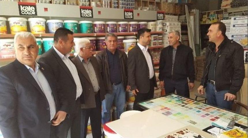 Başkan &Ccedil;iğdem&rsquo;den, Esnaf Ve Vatandaşlara Teşekk&uuml;r Ziyareti