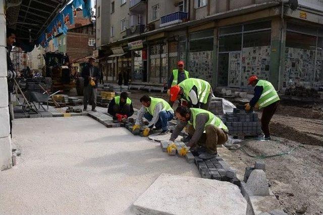 Halep Caddesi Yenileniyor