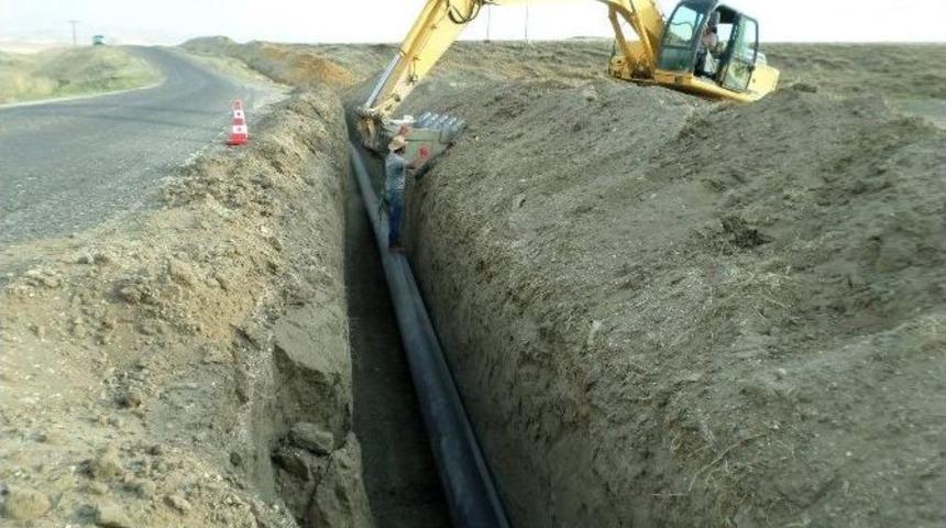 Büyükşehir’in Yatırımı Horasan Su Arıtma Tesisi’nde Sona Yaklaşıldı