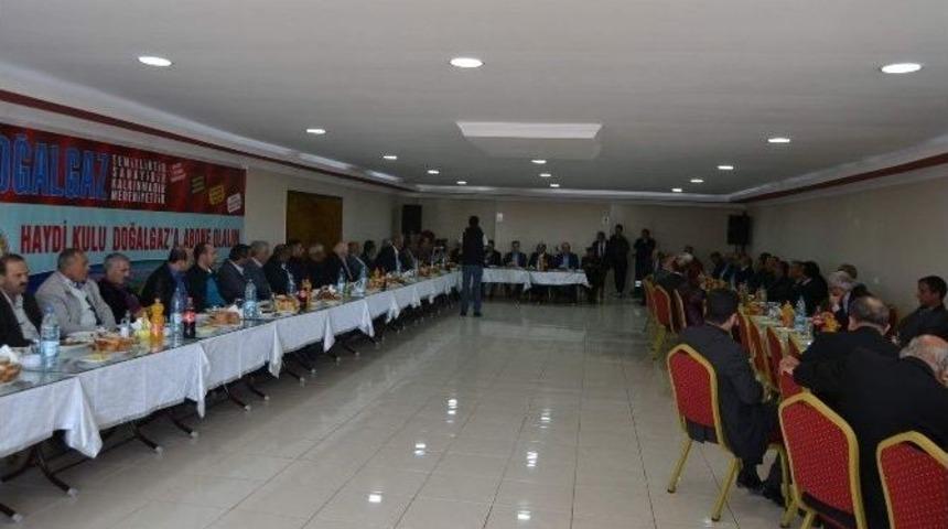 Kulu&rsquo;da Doğal Gaz İ&ccedil;in İstişare Toplantısı