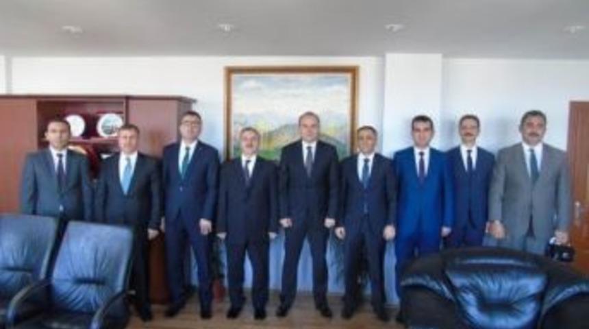 Milli Eğitim Müdürlerinden Kaymakam Keskin’e Ziyaret