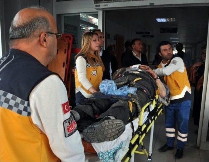 İkiye Bölünen Traktörden Sağ Kurtuldu G3