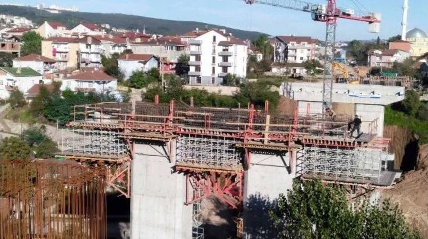 Derince Viyadük Projesine Yerinden İnceleme