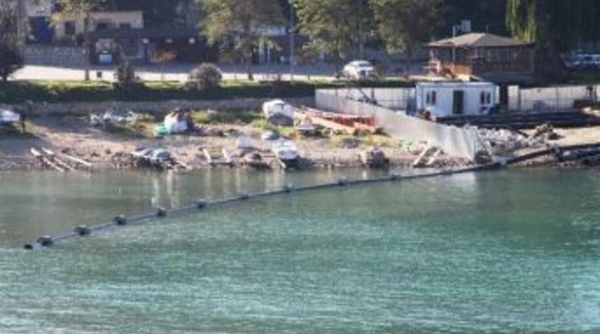 Amasra&rsquo;da İlk Boru Denize İndi