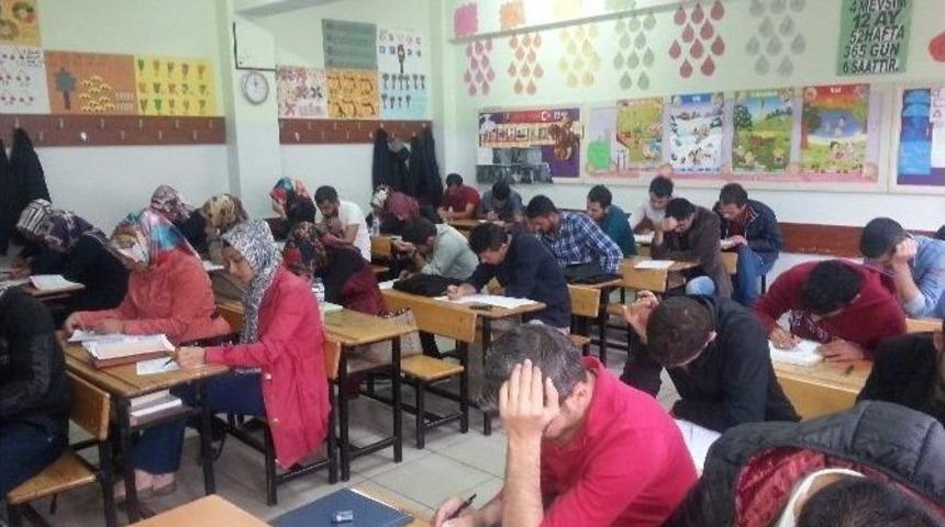 Kahta İl&ccedil;esinde, Kpps Eğitim Kursları Denetleniyor