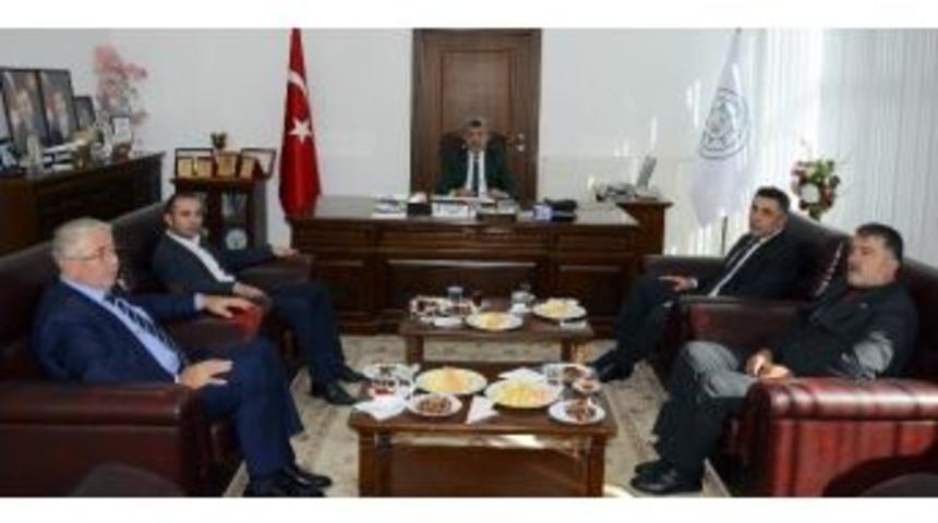 Şahin&rsquo;den, Başkan Yiğit&rsquo;e Ziyaret