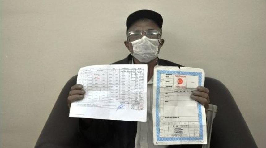 Sağlık Hizmeti Alabilmek İ&ccedil;in &Uuml;zerindeki Tarlayı Reddediyor