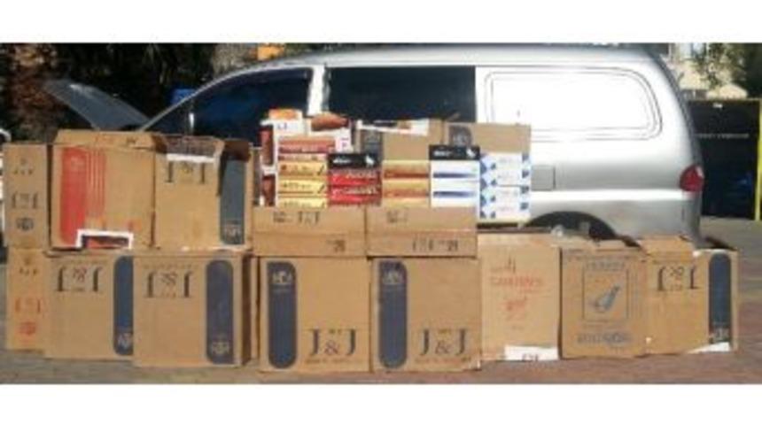 Kahramanmaraş&rsquo;ta 14 Bin 500 Ka&ccedil;ak Sigara Ele Ge&ccedil;irildi