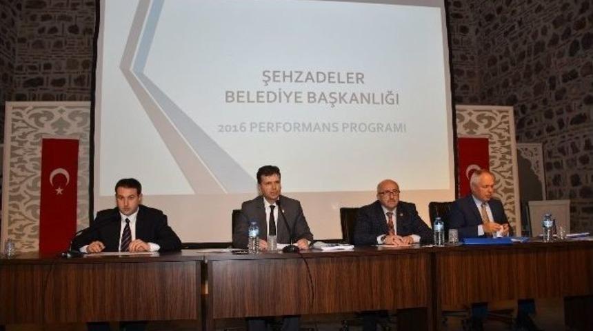 Şehzadeler Belediye Meclisi Toplandı