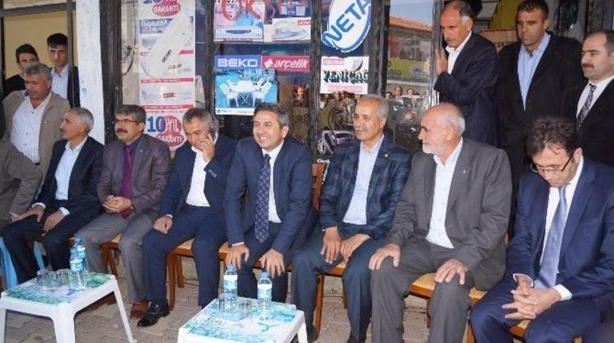 Ak Parti Milletvekillerinden Şampiyon İl&ccedil;eye Teşekk&uuml;r Ziyareti