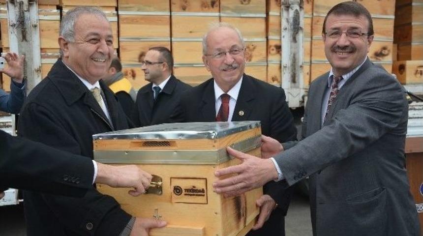 Arı &Uuml;reticilerine Kovan Desteği