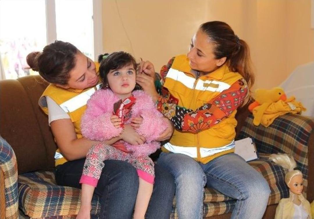 Bodrum Belediyesi Suriyeli Aileye Yardım Eli Uzattı