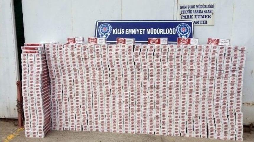 10 Bin 500 Paket Sigara Yakalandı