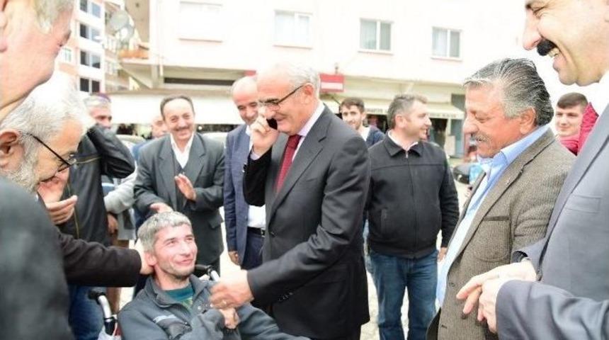 Başkan Yılmaz&rsquo;dan Engelli Vatandaşa Jet Hizmet