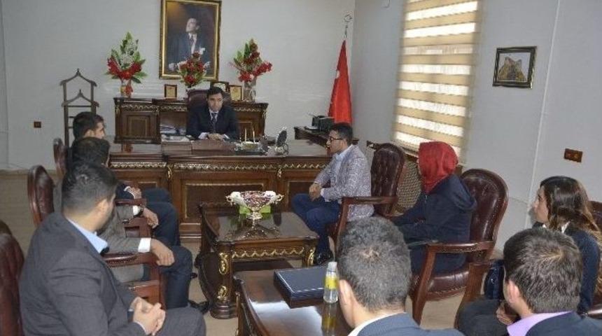 T&uuml;gva Heyetinden Kaymakam Citer&rsquo;e Ziyaret&rlm;