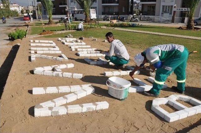 Nazilli’de Yeşillendirme Çalışmaları Sürüyor