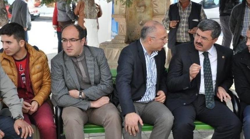 Milletvekili Ali &Ouml;zkaya&rsquo;dan Sandıklı&rsquo;ya Teşekk&uuml;r Ziyareti