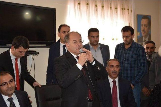 Recep Akdağ’dan Aşkale’ye Teşekkür Ziyareti