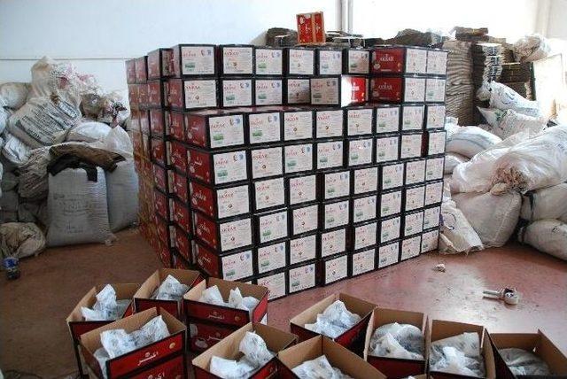 Gaziantep’te 21 Ton Kaçak Çay Ele Geçirildi