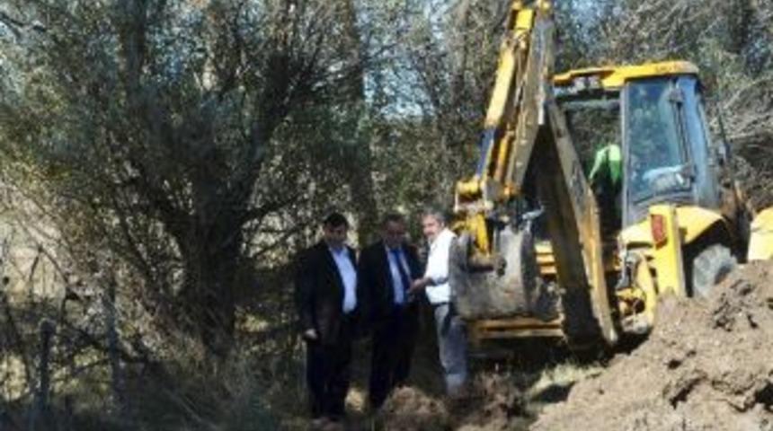 Emet&rsquo;te Su Nakil &Ccedil;alışmaları Başladı