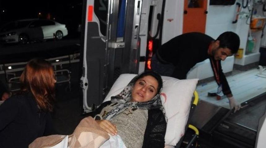 Polise Atılan Roket Eve İsabet Etti, Hamile Kadın Yaralandı