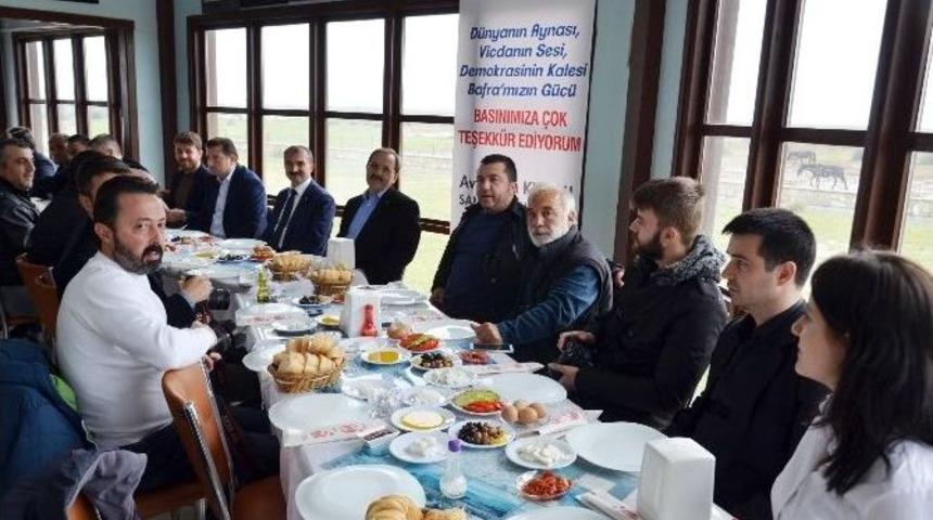 Ak Parti Milletvekili Kırcalı, Basın Mensuplarıyla Bir Araya Geldi