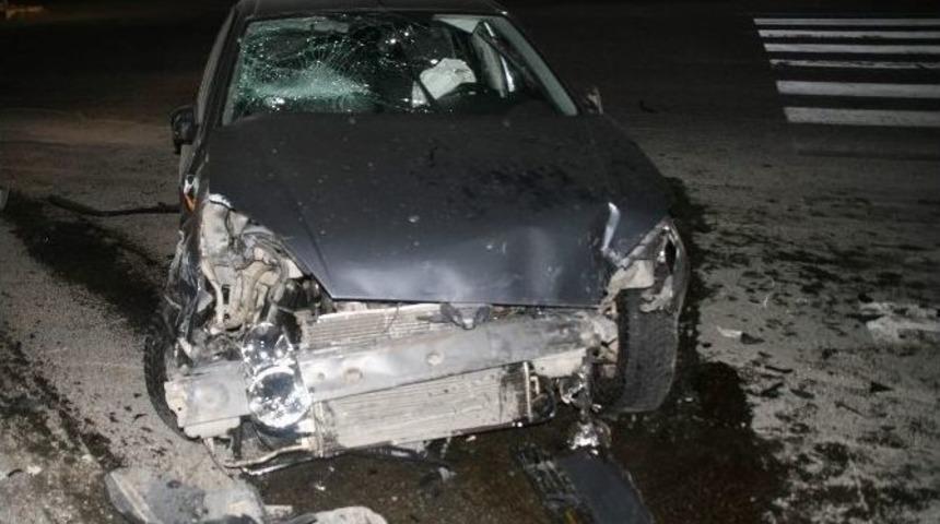 Yozgat&rsquo;ta Trafik Kazası: 4 Yaralı