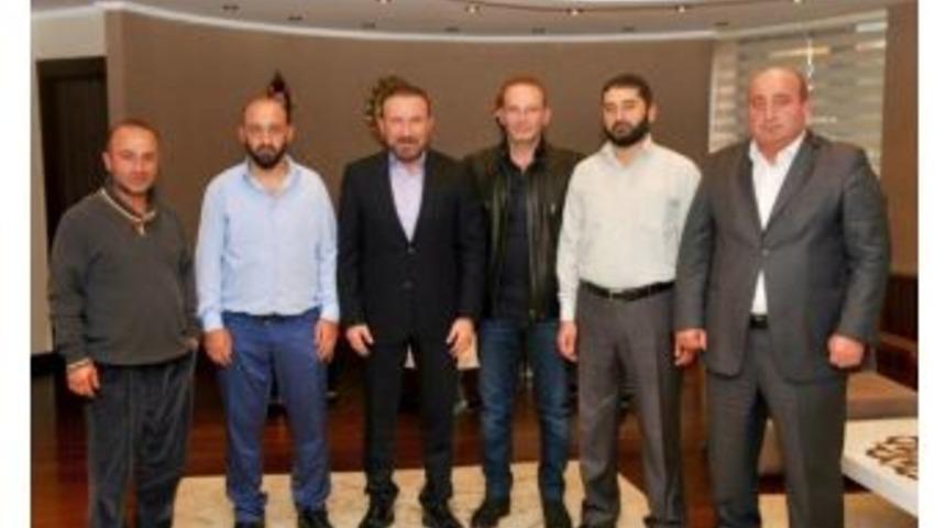 Turgutspor Y&ouml;netiminden Başkan Doğan&rsquo;a Ziyaret