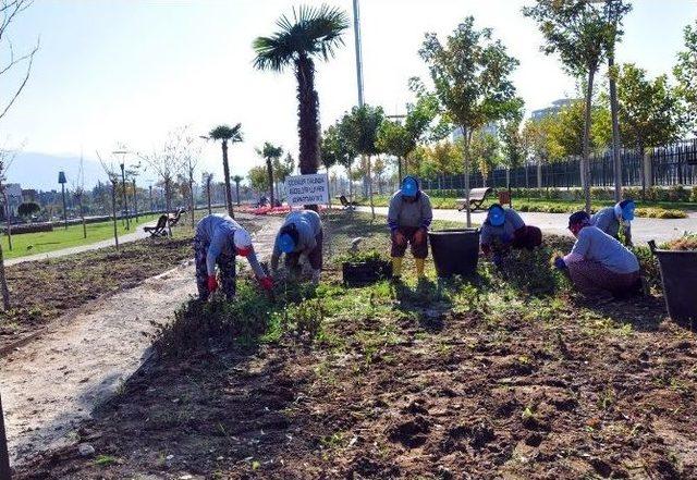 Atatürk Kent Parkı’na Hanım Eli