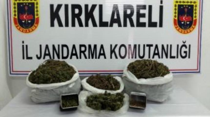 Kırklareli&rsquo;de Uyuşturucu Baskını