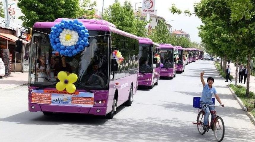Belediye Otobüsleri 6 Ayda Yaklaşık 2,5 Milyon Yolcu Taşıdı