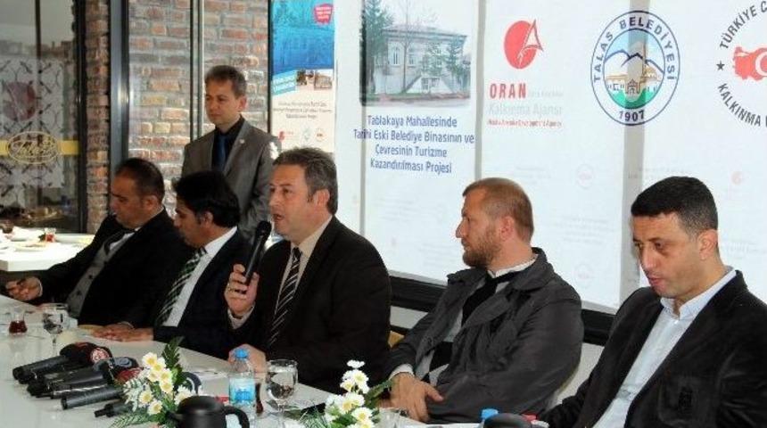 Talas’ta 2 Dev Proje Hayata Geçirilecek