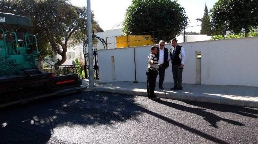 Bodrum Belediyesi Asfalt &Ccedil;alışmaları