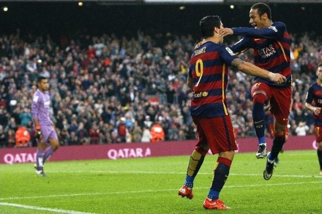 Messı&rsquo;nın Yokluğunda Barcelona&rsquo;yı Neymar Ve Suarez Sırtladı