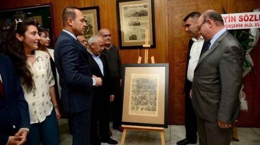 &Ccedil;gc Ve Kent Konseyi&rsquo;nden &ldquo;10 Kasım Gazeteleri&rdquo; Sergisi