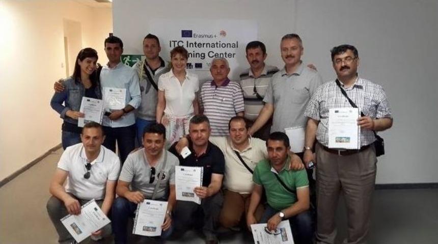 Kayseri Pınarbaşı Mesleki Ve Teknik Anadolu Lisesi Ab Erasmus Projesi Eğitimlerini Tamamladı