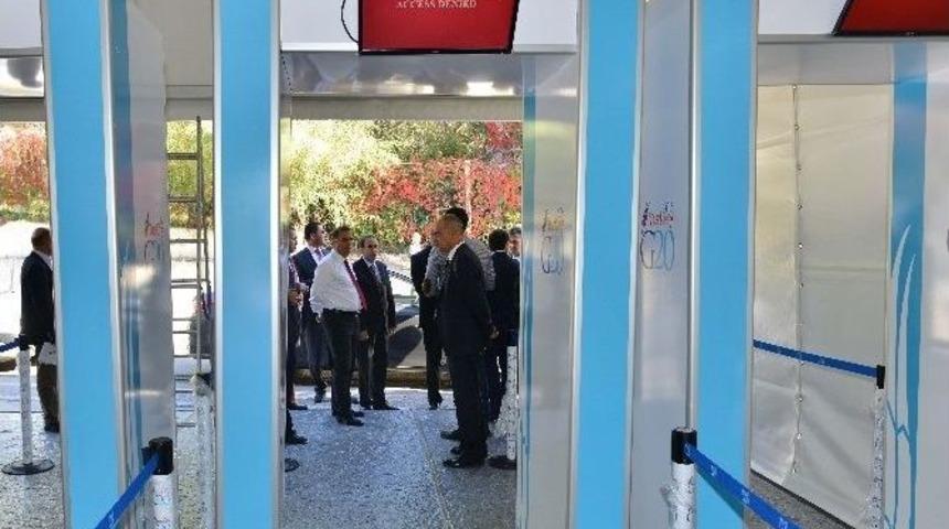 Vali T&uuml;rker, G-20 G&uuml;zerg&acirc;hlarını İnceledi