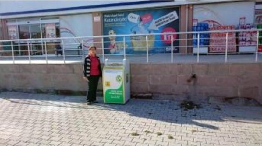 Cihanbeyli&rsquo;ye Atık Yağ Kumbarası