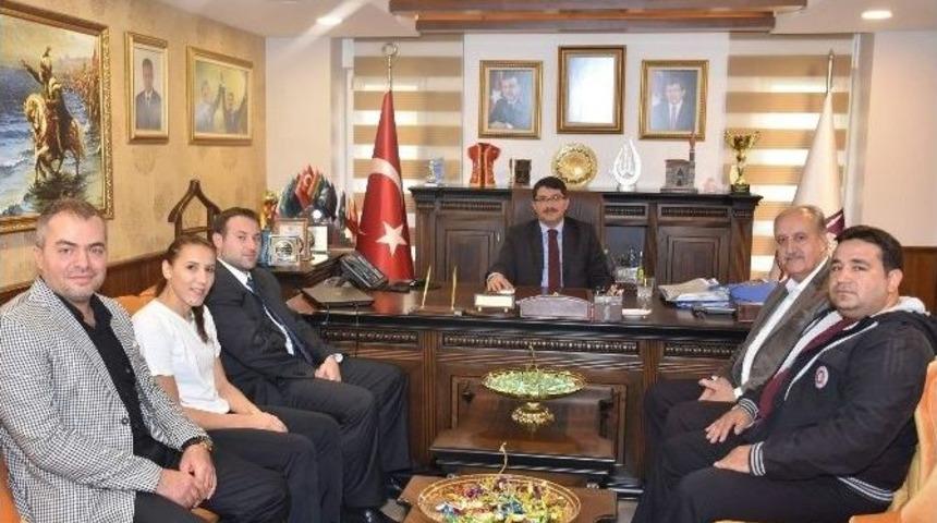 Başkan &Ccedil;elik D&uuml;nya 3.&rsquo;s&uuml;n&uuml; Ağırladı