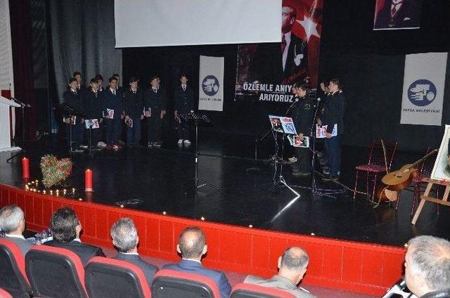 Fatsa’da 10 Kasım Atatürk’ü Anma Programı