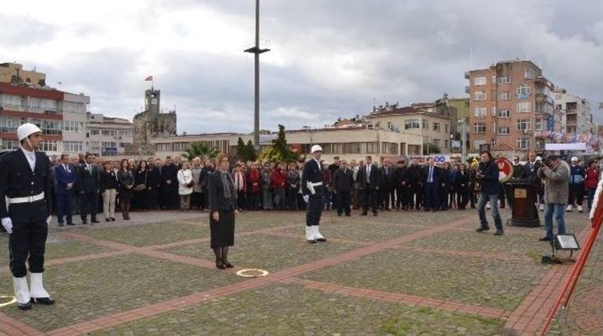 Sinop&rsquo;ta 10 Kasım Atat&uuml;rk&rsquo;&uuml; Anma T&ouml;reni