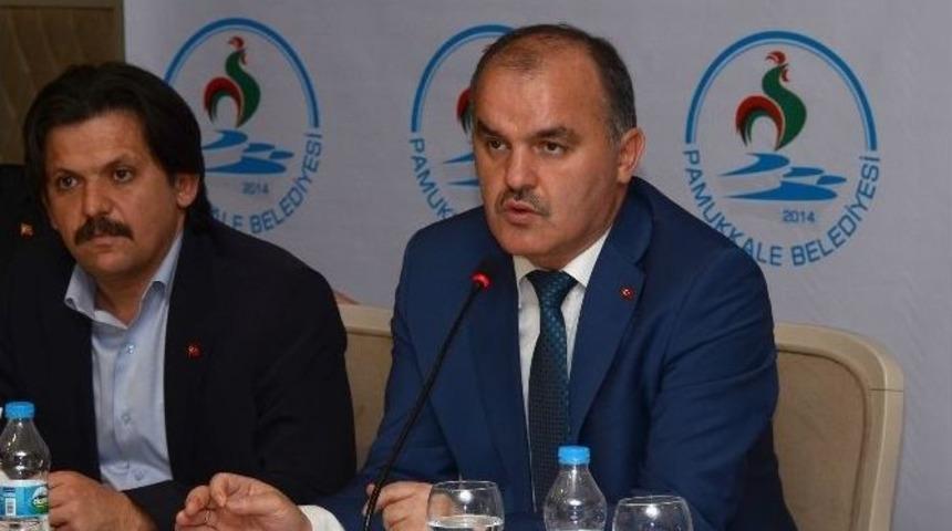 Pamukkale&rsquo;de İmar &Ccedil;alışmaları İstişare Toplantısı Yapıldı