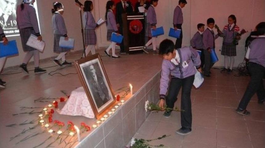 Tut İl&ccedil;esinde 10 Kasım T&ouml;reni D&uuml;zenlendi