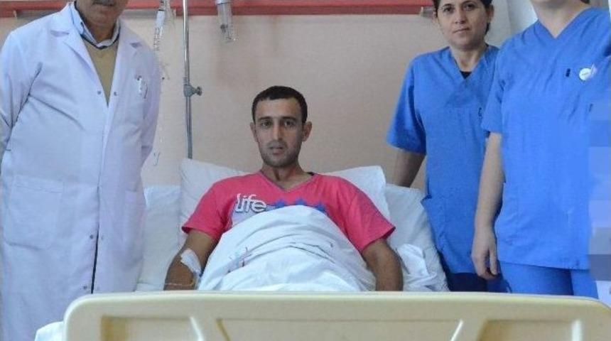 Para Yutan Şahıs Ameliyatla Sağlığına Kavuştu