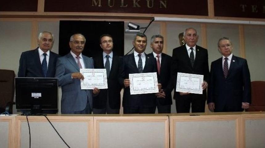 Chp`li Vekiller Mazbatalarını Aldı