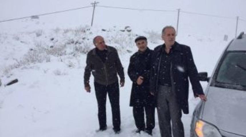 Başkan Keskin 2700 Rakımda Karlı Yolları Denetledi